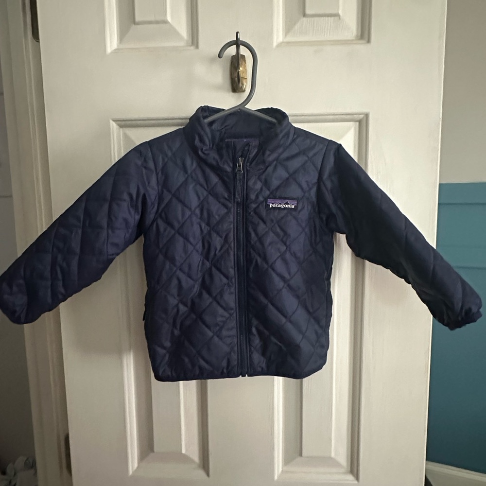 Patagonia Navy Puffer Jacket